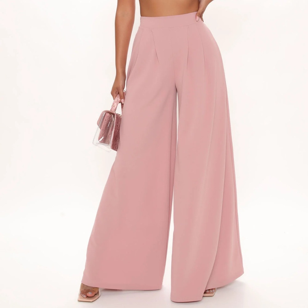 Mauve Baggy Trouser